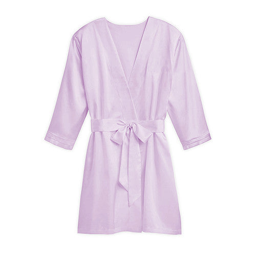 Lavender Silky Kimono Robe