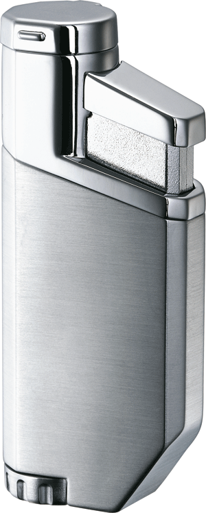 Portofino Silver Satin Torch Flame