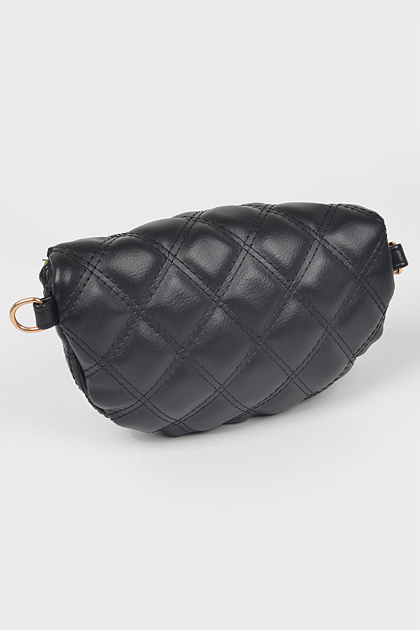 Quilted Chain Fanny Pack