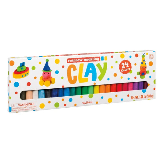 Rainbow Clay - 24 Assorted Colors
