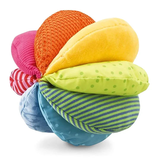 Rainbow Fabric Baby Ball