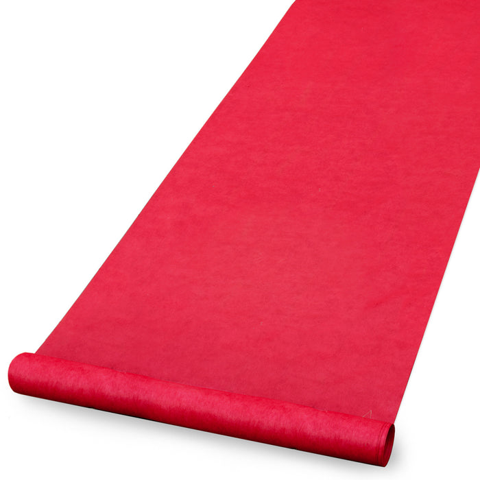 Red Wedding Aisle Runner