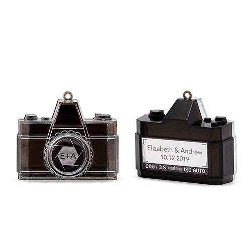 Retro Camera Wedding Party Favor Container (Pack of 6)