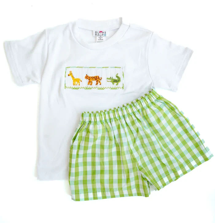 Ruth and Ralph - Beau Short Set - Zoo Animals