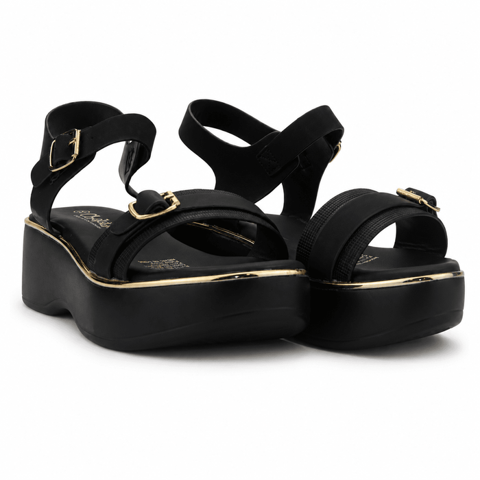 Sandalia Negro Mujer Casual Chalada Tota Sandalias Chalada