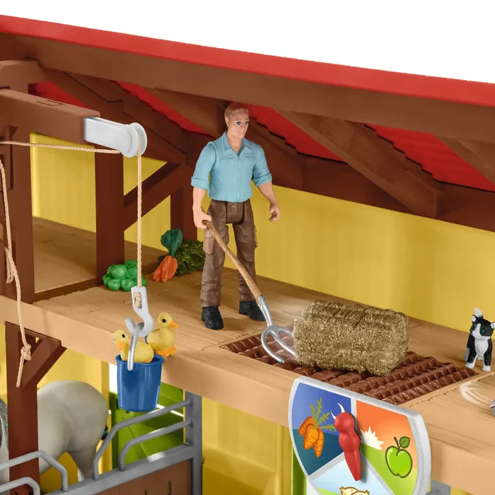 Schleich - Horse Stable Farm Play Set