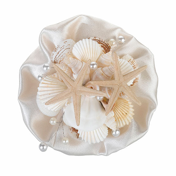 Seashell Bridal Bouquet for Bech Wedding