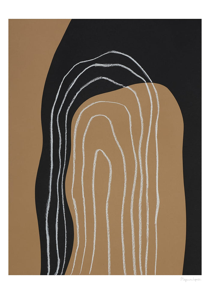 Shapes And Lines No 1 by Berit Mogensen Lopez