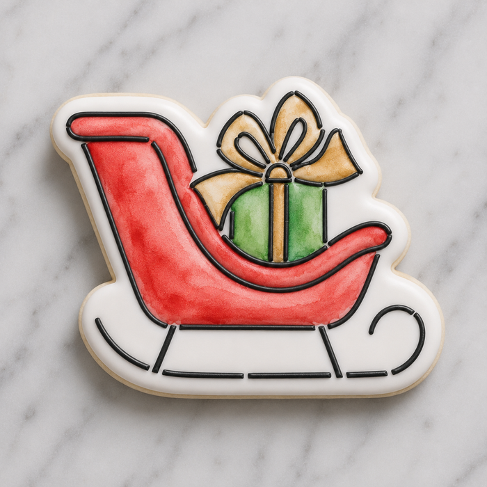Sleigh Cutter/Stencil bakeartstencil