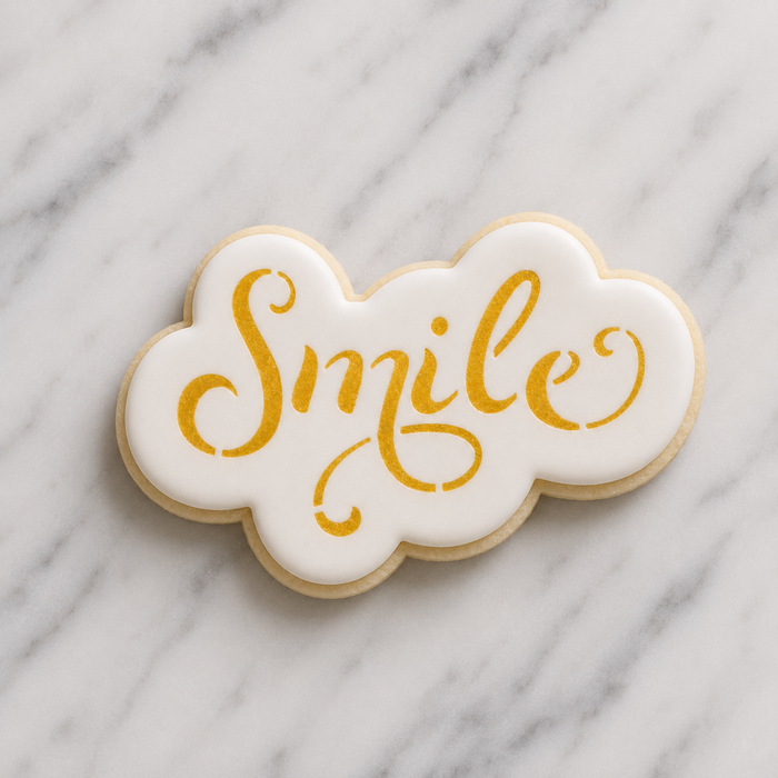 Smile Cutter/Stencil bakeartstencil