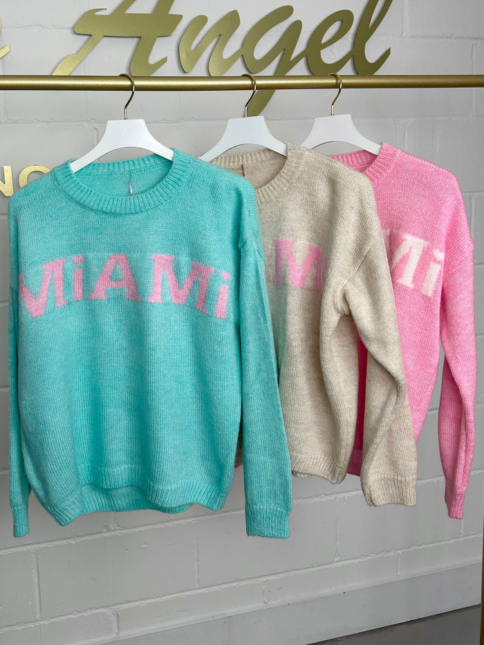 Soft Knit MIAMI Jumper (3 Colours)