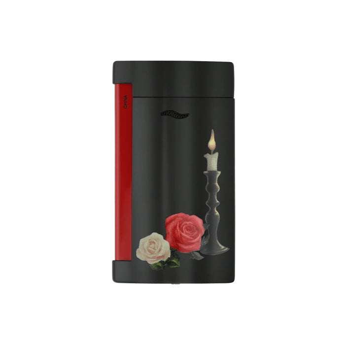 S.T. Dupont Momento Mori Slim 7 Black Torch Lighter