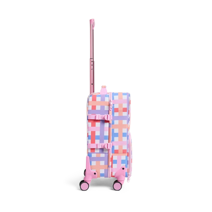 State Bags - Logan Carry-On Suitcase - Multi Plaid