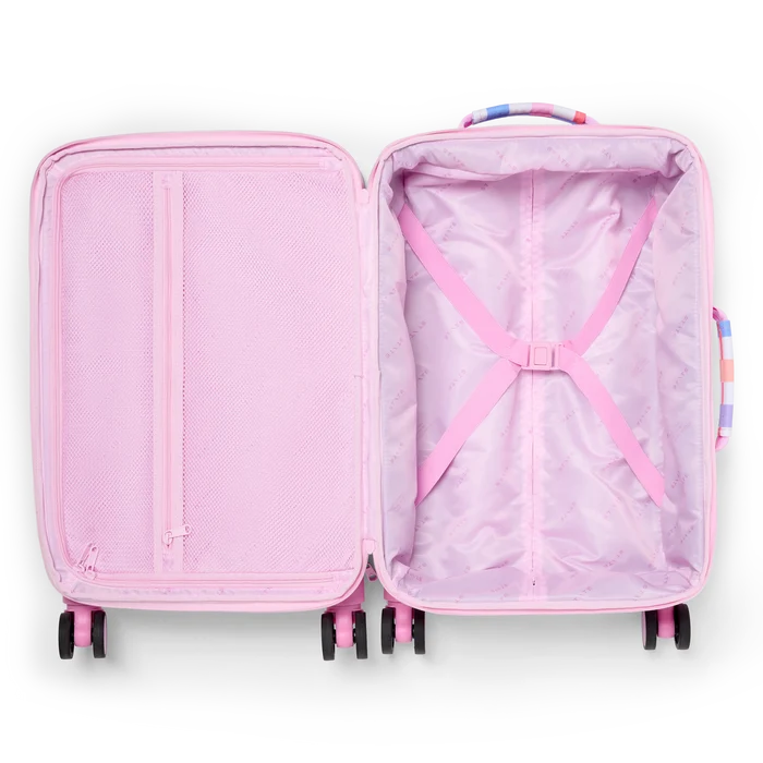State Bags - Logan Carry-On Suitcase - Multi Plaid