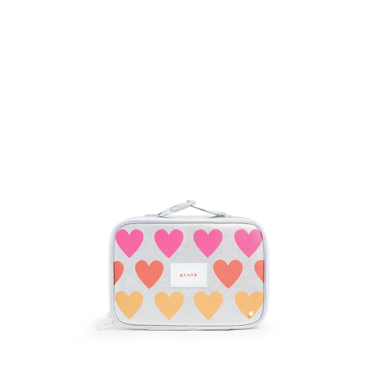State Bags - Rodgers Lunch Box - Fuzzy Hearts