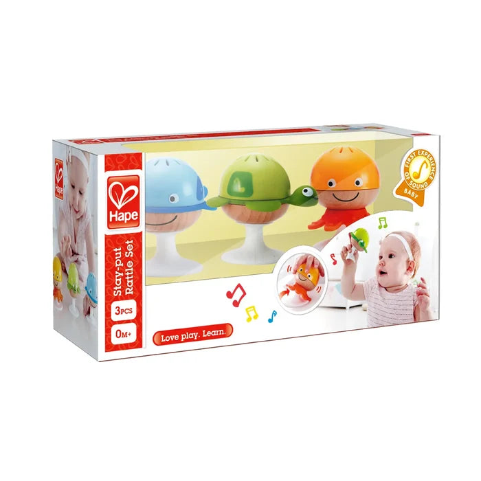 Stay-Put Rattle Set