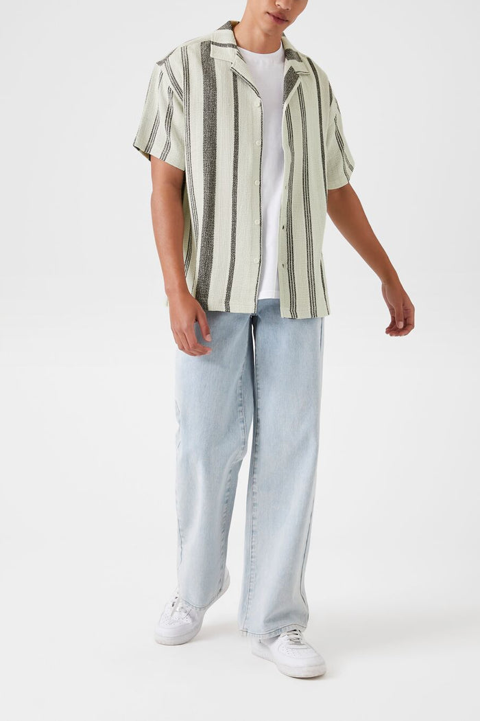 Striped Short-Sleeve Shirt