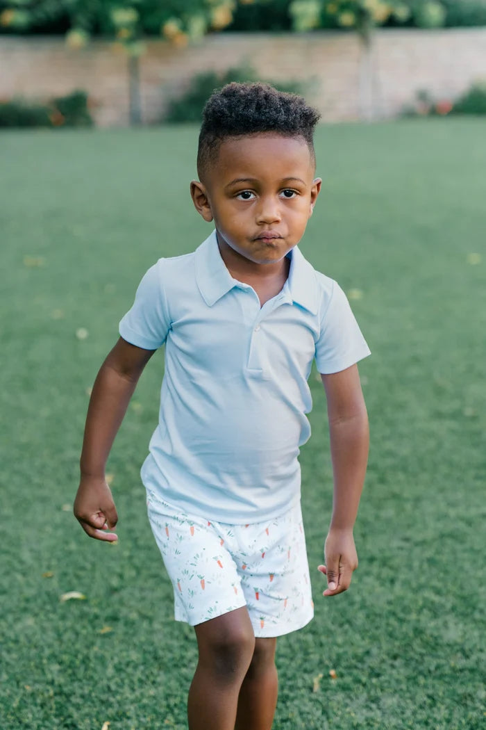 The Proper Peony - Blue Peeps Shorts
