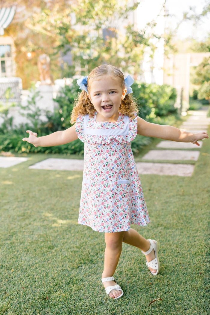 The Proper Peony - Geranium Sleeveless Dress