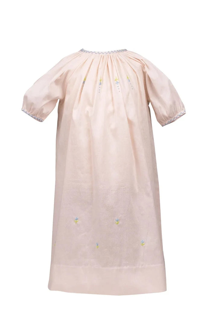 The Proper Peony - Waverly Gown - Pink with Flowers