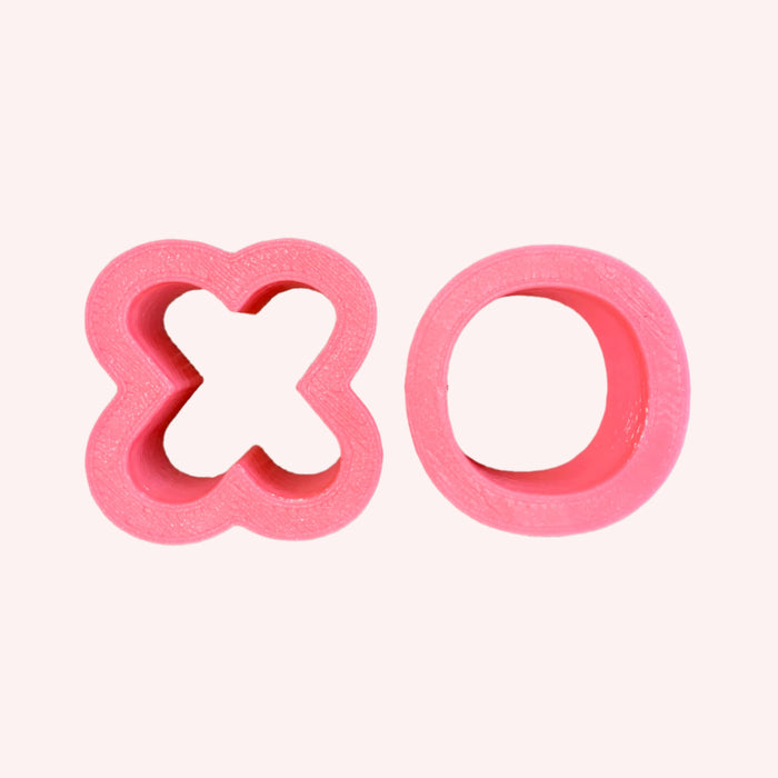 Tic Tac Toe Cookie Decorating Set bakeartstencil