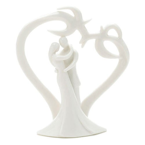 Tropical Breeze Beach Wedding Cake Topper