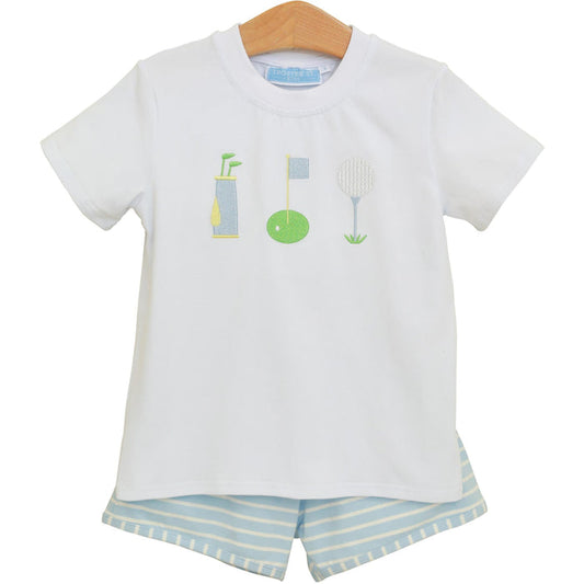 Trotter Street Kids - Short Set - Tee Time