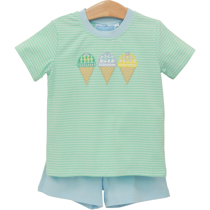 Trotter Street Kids - Short Set - Triple Scoop