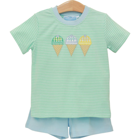 Trotter Street Kids - Short Set - Triple Scoop