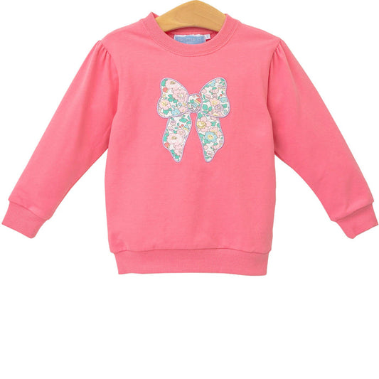 Trotter Street Kids - Sweatshirt - Floral Bow