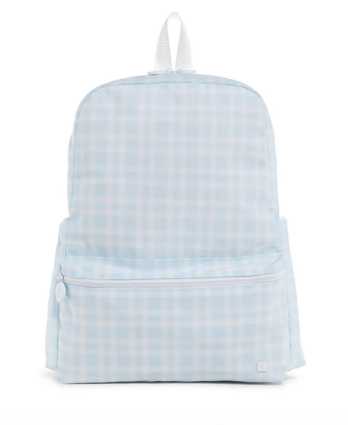 TRVL - Backpack - Pimlico Plaid Blue