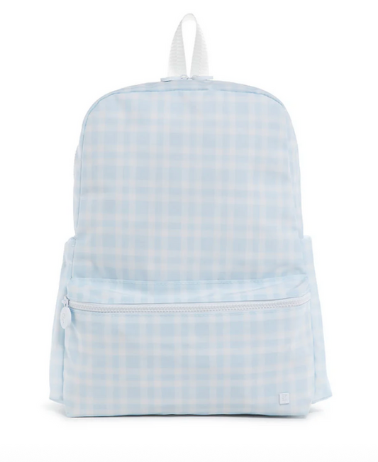 TRVL - Backpack - Pimlico Plaid Blue