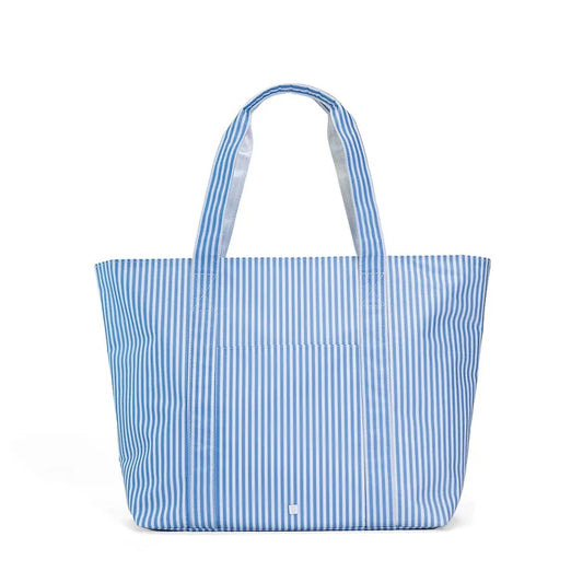 TRVL - Jumbo Tote - Pimlico Stripe Chambray