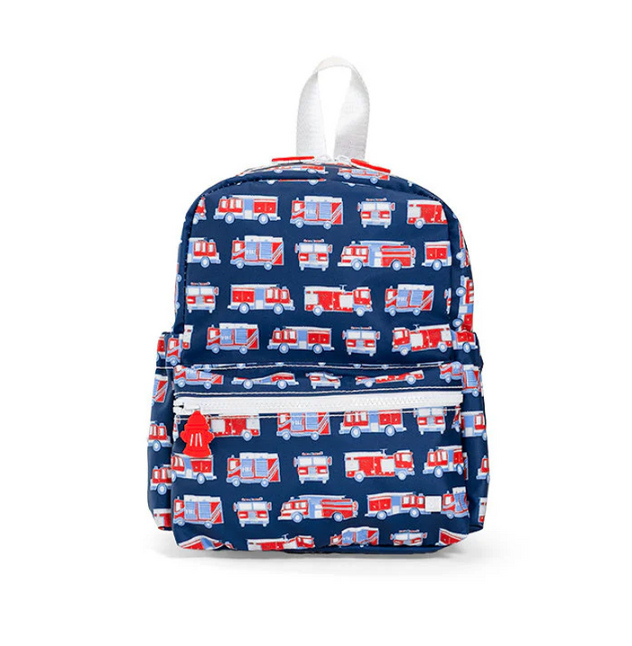 TRVL - Mini Backpack - Fire Engines