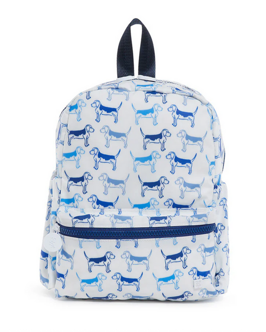 TRVL - Mini Backpack - Puppy Love Blue