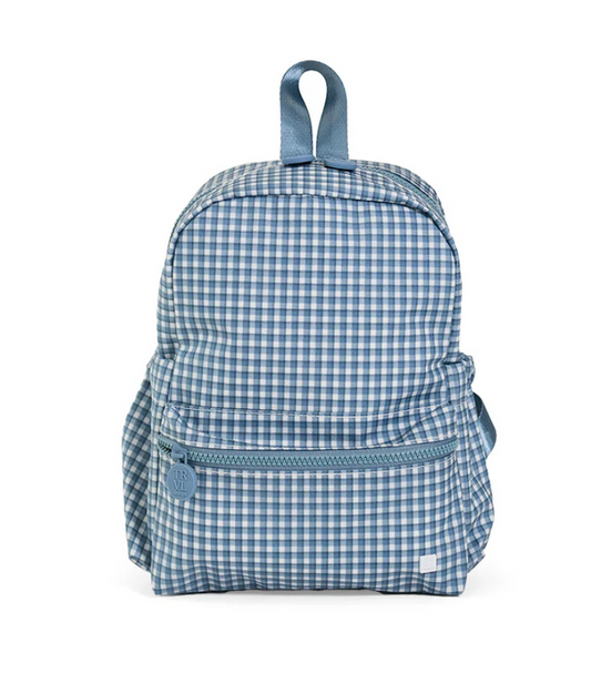 TRVL - Mini Backpack - Rodeo Check Indigo
