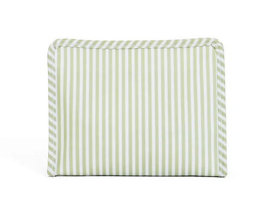 TRVL - Roadie Medium - Sage Pimlico Stripe