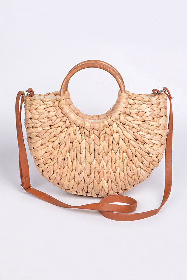Twist Knotted Handled Bag