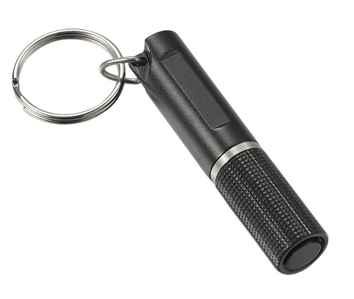 Visol Baton Cigar Punch with Keyring - Black