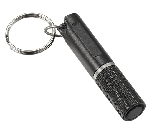 Visol Baton Cigar Punch with Keyring - Black