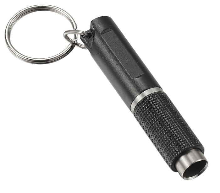 Visol Baton Cigar Punch with Keyring - Black