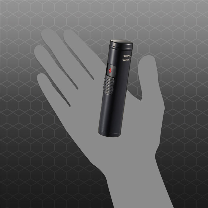 Visol Cobra Triple Flame Cigar Lighter - Black