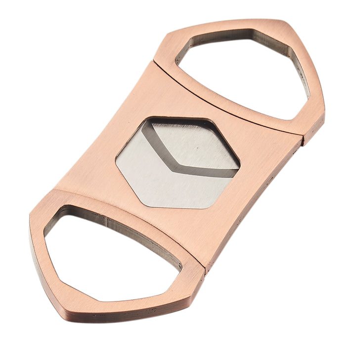 Visol Hex Double Guillotine Cigar Cutter - Bronze