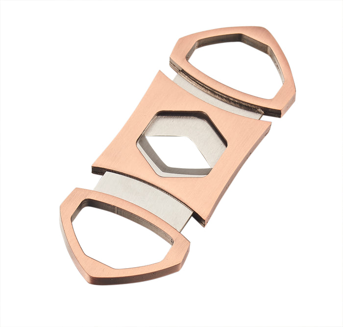 Visol Hex Double Guillotine Cigar Cutter - Bronze