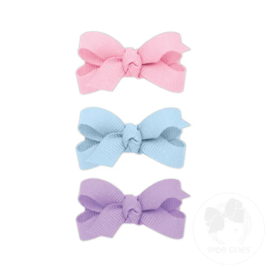 Wee Ones Bows - Baby Trio - Multi