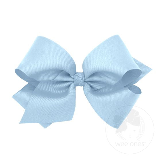 Wee Ones Bows - King - Grosgrain Millennium Blue