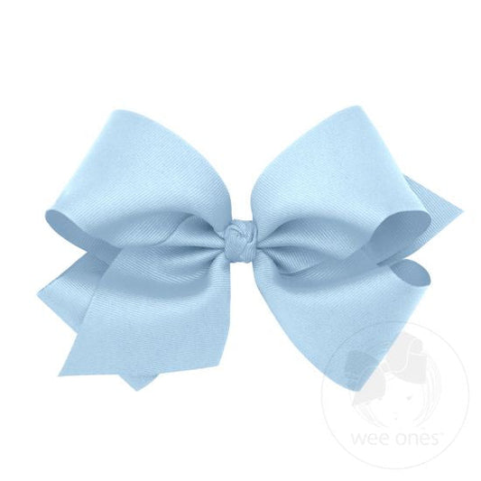 Wee Ones Bows - King - Grosgrain Millennium Blue