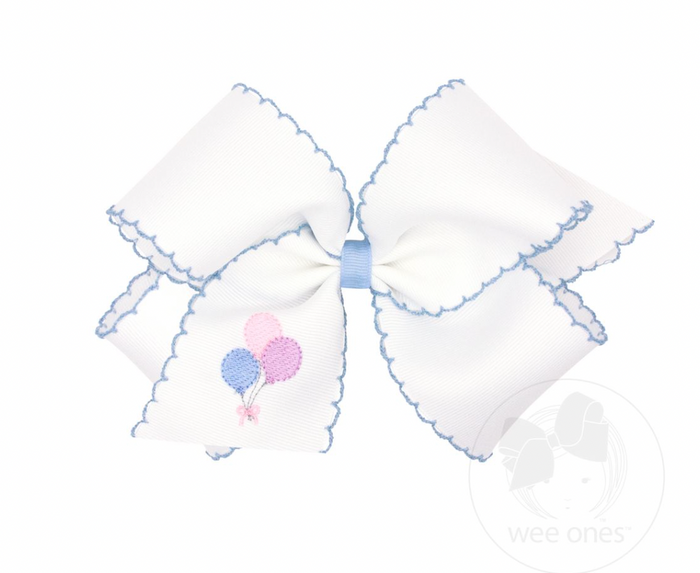 Wee Ones Bows - King - Pastel Balloons