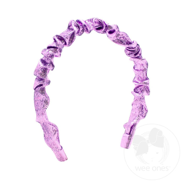 Wee Ones Headband - Metallic Lavender