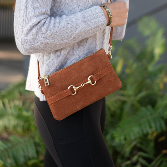 Wellington Wristlet Sorrel Suede Edition